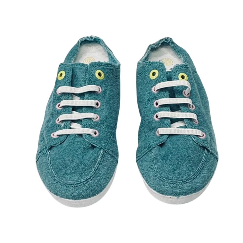 Vionic Beach Breeze Mule Shoe Women Size 9 Teal Slip On Casual Coastal